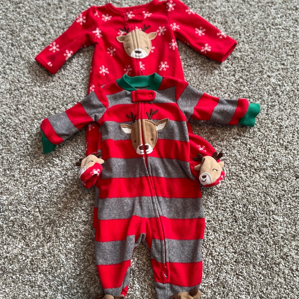 Newborn boy sleepers
